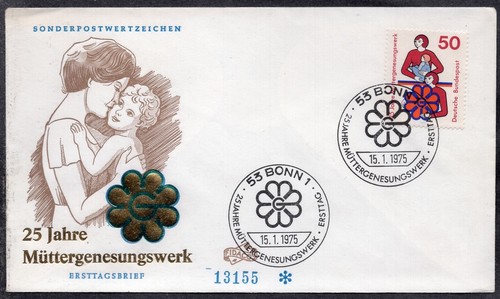 117 - Germany 1975 - German Maternal Rest and Well-Being Foundation - FDC