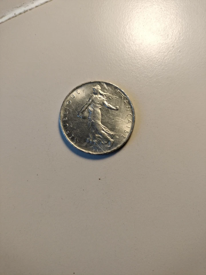 1973 1 франк, Франция - Изображение 3 из 4