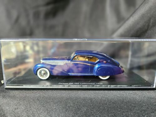 SPARK 1938 Delage D8 120 Letourneur 1:43 Scale Inv. #4192 - Picture 4 of 5
