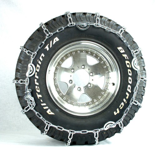 Titan Truck Link Tire Chains CAM Type On Road Snow/Ice 7mm 295/75-22.5 - Picture 4 of 6