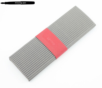 Rotring Paper Box / Case / Etui for 1 Pen in Grey-Red