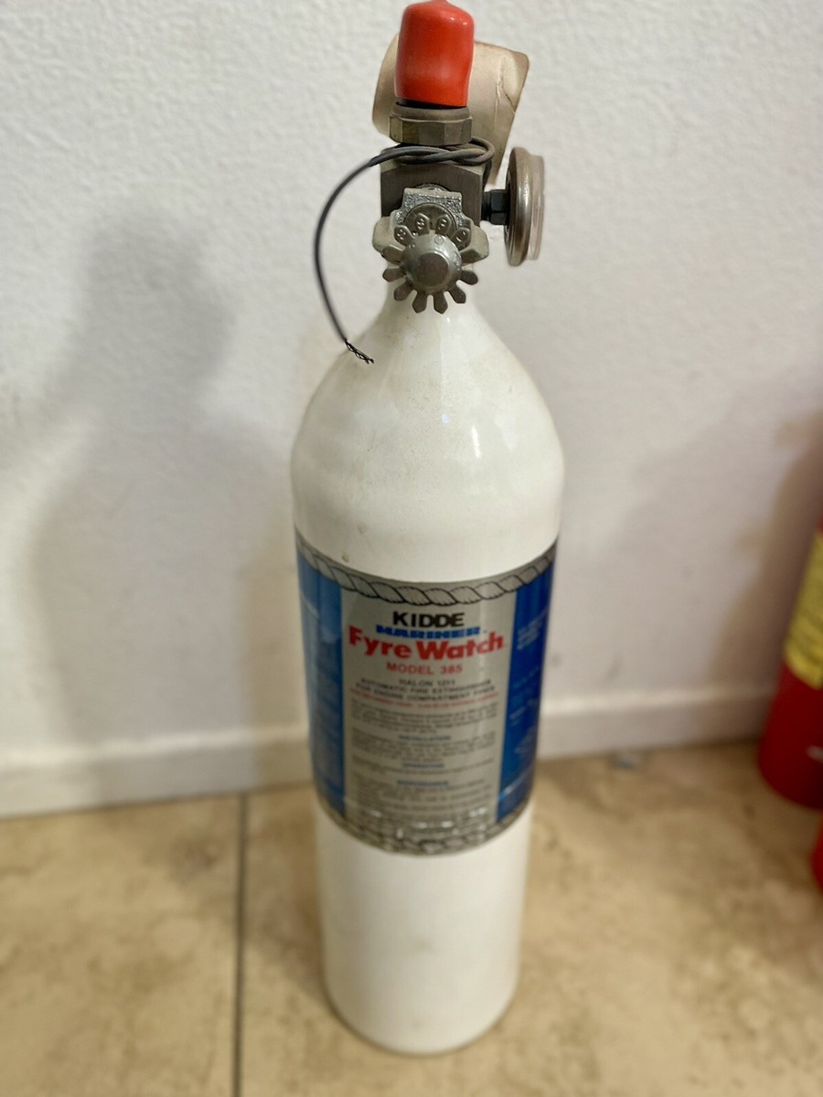 Vintage Fire Extinguishers 1980's & 90's• Set of 4: Amerex, Kidde