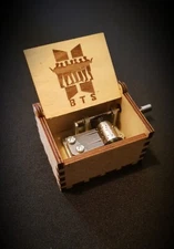 BTS Spring day Wooden Music Box - Customizable