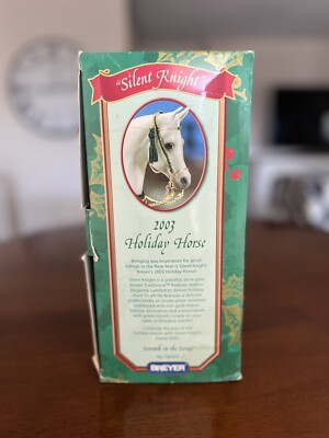 Breyer horse Silent Night grey arabian Khemosabi model holiday