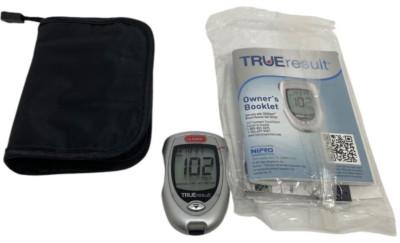   TRUERESULT TRUE RESULT BLOOD GLUCOSE METER NIPRO DIAGNOSTICS E4NPD09 REV. 20
