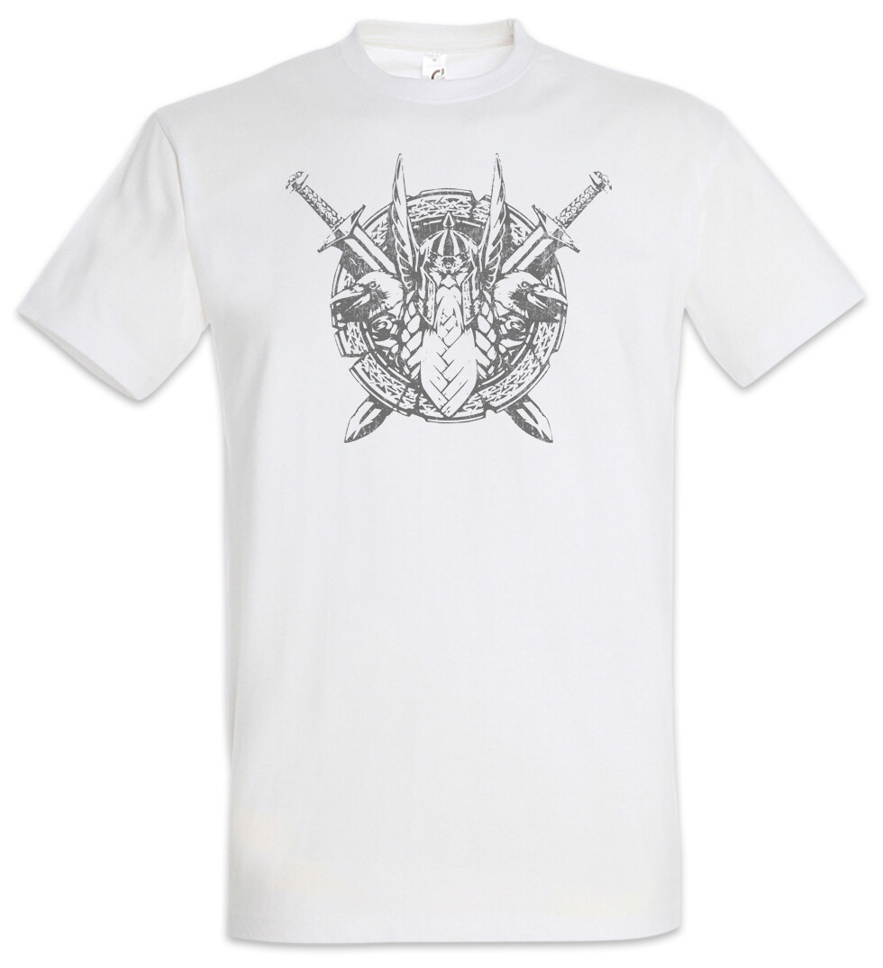 ALTRA Maglietta Odhin Ravens I Raven Hugin e Munin e Valhalla Valhall Odin Viking