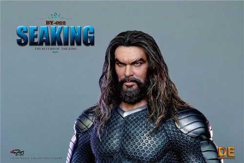 New BY-ART BY-022 1/6 SEAKING Arthur Curry 12" Action Figure in stock - Picture 9 of 11