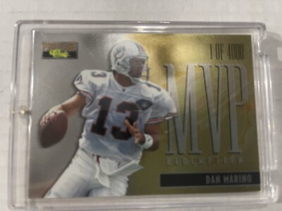 1995 Classic Pro Line - MVP Interactive Redemptions #MVP 18 Dan Marino /4000