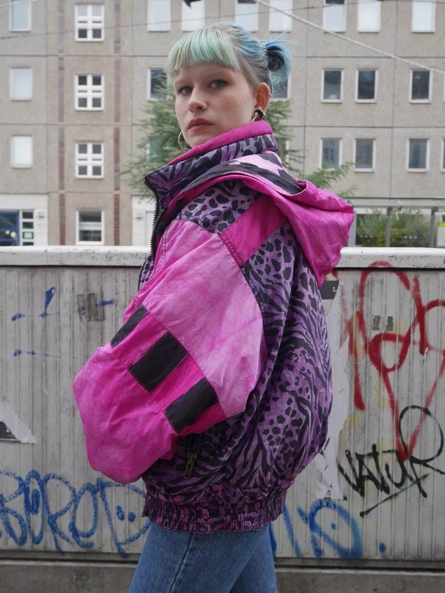DRESS THE BONE jacket M winter jacket ski 90s Leo TRUE VINTAGE 90s padded jacket
