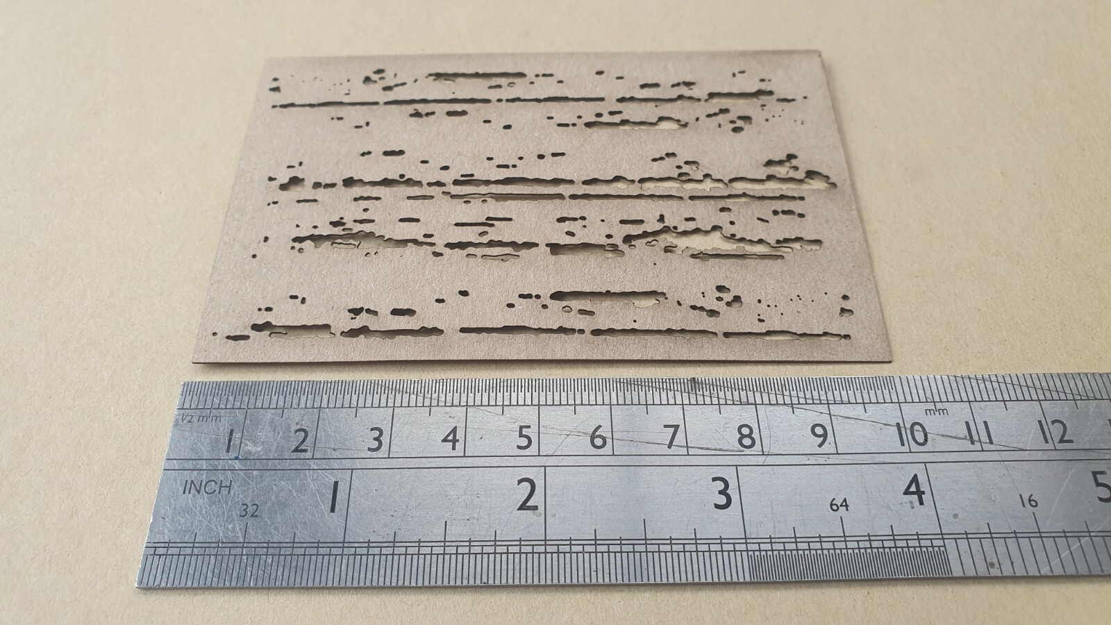 Weathering Effect Airbrush Stencil Tool for Scale Models RC Tank planes Cars 3