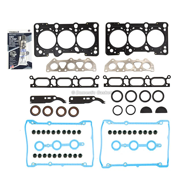 Juego de juntas de culata para 00-05 Audi S4 A6 Quattro Allroad Quattro 2,7 L DOHC Turbo Foto 2 de 4
