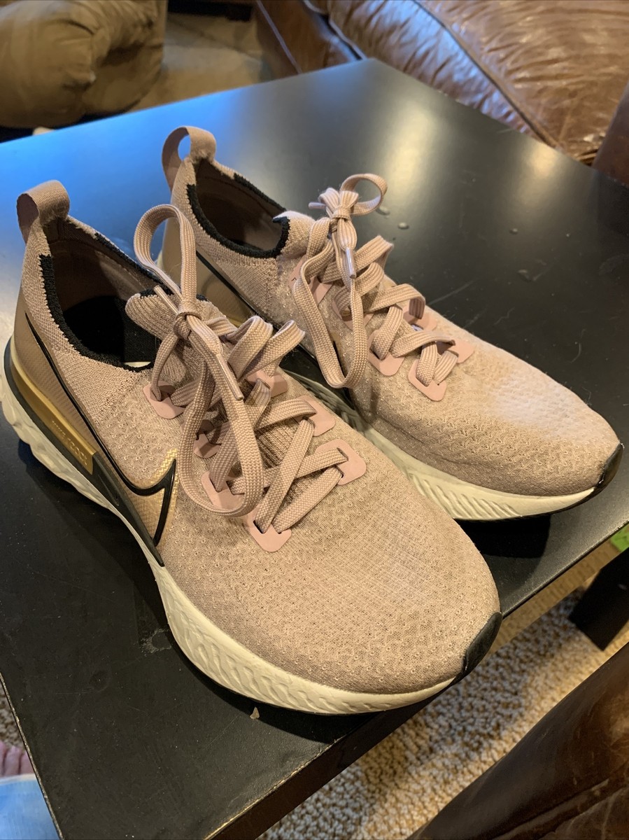 Nike Womens React Infinity Run FK purple pink Running Shoes
