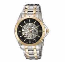 Bulova Men's Classic Automatic Silver Stainless Steel Watch 43 MM 98A146