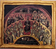 Holy Fathers Saints & Martyrs Council of Nicaea Greek Eastern Orthodox Icon