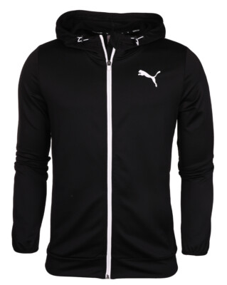 PUMA Herren Kapuzenpullover RTG FZ Hoodie Cotton Hoodie Training
