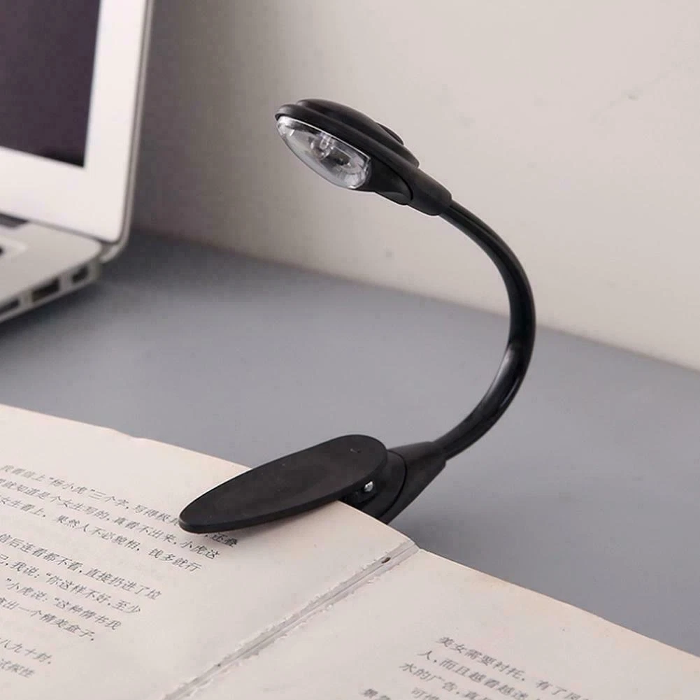 Flexible Portable Clip On LED Reading light Lamp Clip Wholesale BEST