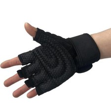 Wrist Wrap Workout Gym Gloves With Weight Lifting Fitness Exercise Women Men