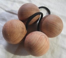 Cass Cass,Patica,Po Po,Asalato,Kashaka, Rosewood Percussion Balls 2 Pairs