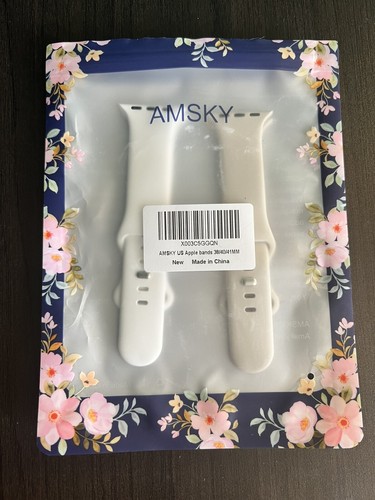 Für Apple Watch Silikon Armband Strap Series SE 3 4 5 6 7 Sport 38/40/42 NEU. - Bild 1 von 4