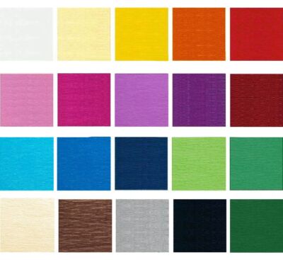 Spirit Krepppapier Standard 200x50cm Bastelkrepp Bastelpapier Krepp-Papier Shop