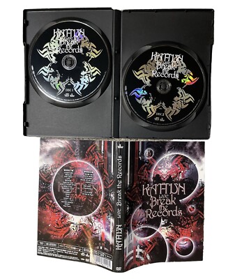 Kat-Tun DVD Lot JPop K-pop Pop Music Japan Love Concert Rare HTF