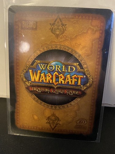 World of Warcraft 2008 TCG Lord Anton Lightbane WOTLK Promo Foil Card NM - Picture 2 of 4