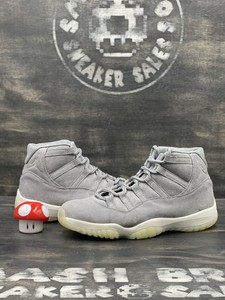 air jordan 11 retro prem grey suede