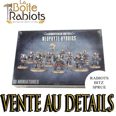 Warhammer 40000 - Genestealers Kult - Neophyten Hybriden - Rabiots - Bitz - Sprue