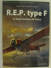 Kagero - R.E.P. type F in Royal Serbian Air Force (Famous Airplanes 5011)