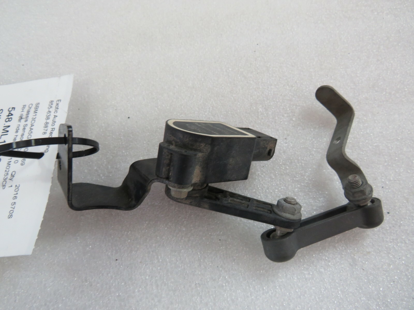McLaren 570S, RH, Right Rear Ride Height Sensor, Used, P/N 11M0253CP