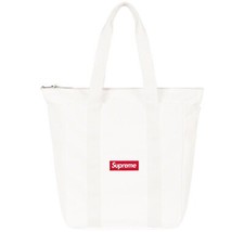 Supreme White Canvas Tote FW20B25 2020 Ready To Ship