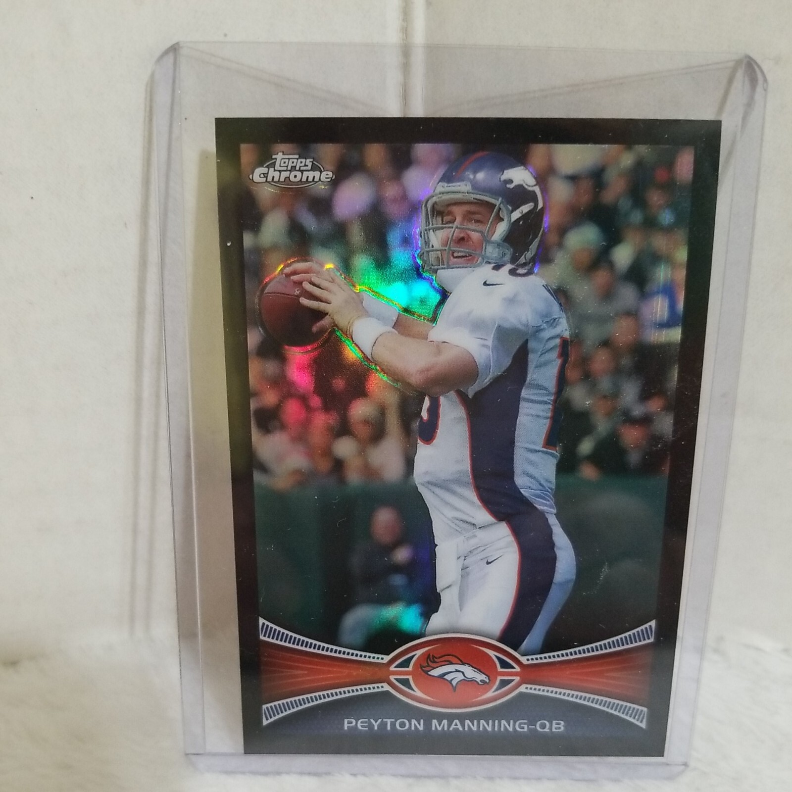 2012 Topps Chrome black  Refractor 161 Peyton Manning #099 of 299