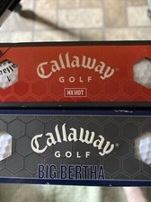6 Callaway "Big Bertha" HX hot 2 piece Golf Balls Two Packs of Three