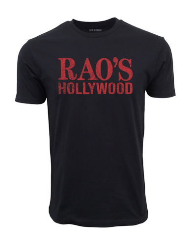 2014 RAO'S HOLLYWOOD GRAPHIC BLACK T-SHIRT - Picture 1 of 2