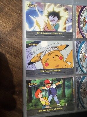 Topps Animation Pokemon Topps TV Animation Edition Episodes 1-25 Full Complete Set | eBay