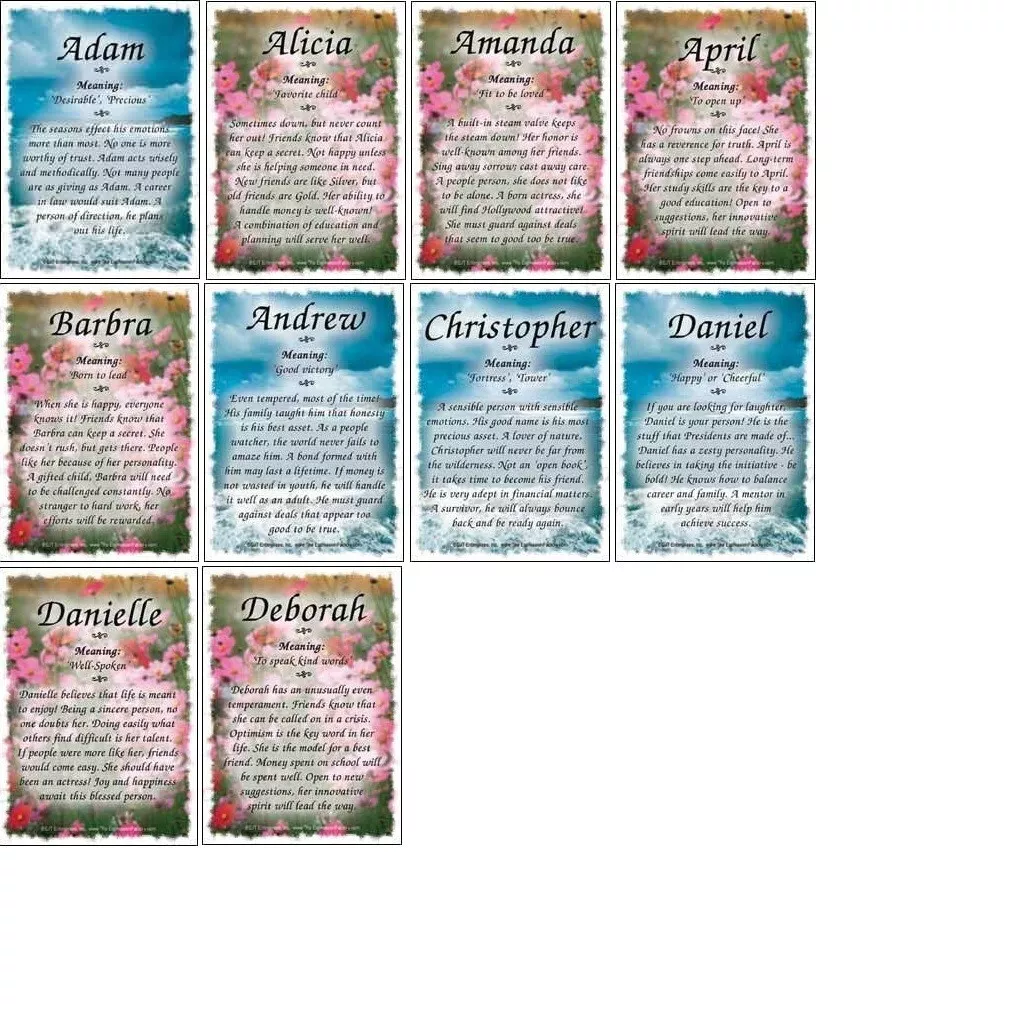 Name meaning magnets 2025
