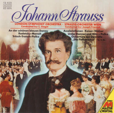 CD J. Strauss I & II Annen-Polka / An der schönen blauen Donau