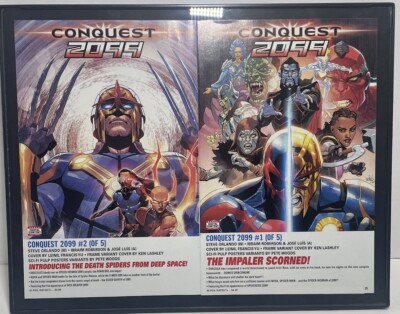 Marvel's Conquest 2099 Comic Wall Art Framed 11 x 14 
