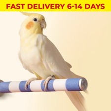 Bird Claw Beak Grinding Bar Parrot Perch Stand Stick Pet Bird Cage Station Pole