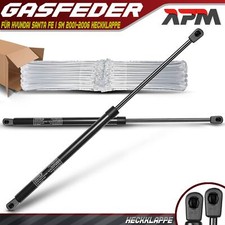 2x Gasfeder Heckklappe Dämpfer 557mm 550N für Hyundai Santa Fe I SM 2001-2006