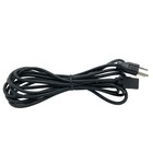 15FT 18AWG Gauge 3-Prong Power Cord NEMA 5-15P Male to C13 Female - 10A 125V
