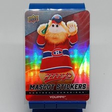 Upper Deck MVP 2025-26 Mascot Stickers Montreal Canadiens #MS-14 Youppi!