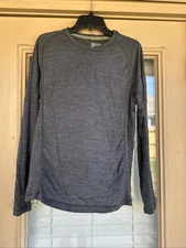 SmartWool Active Ultralite Long Sleeve Shirt Merino Lyocell Blend Men’s Medium