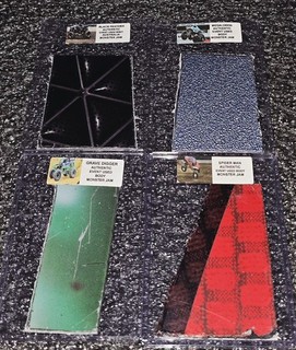MONSTER JAM MULTI (4) PIECE SMALLS LOT EVENT / RACE USED FIBERGLASS BODY MJ100