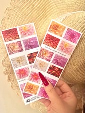 100PC Dahlias 2025 (5 Books of 20) First-Class Mail Forever Postage Stamps
