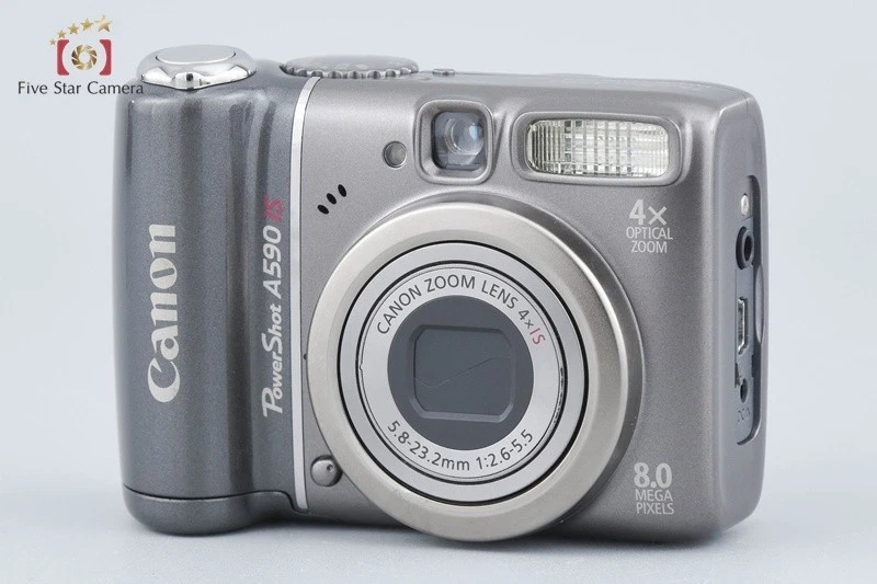 Canon PowerShot A590 IS 8.0 MP Digital Camera [Very Good] - Image 2 of 4