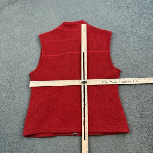 Norsewear Vest Womens Medium Red Lambswool Full Zip New Zealand - Bild 8 von 10