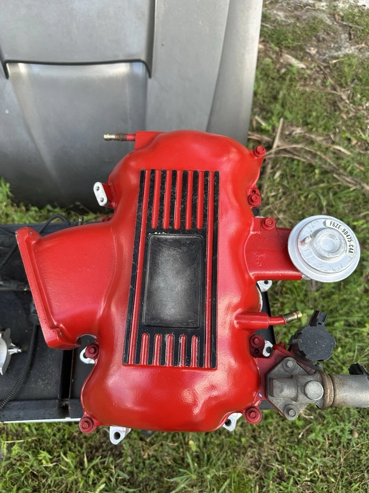 1996 1997 1998 cobra coletor de admissão ford racing 4v 32v 4.6 96 97 98 mark vii 8 - Imagem 3 de 4