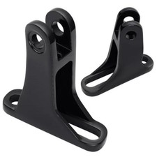 Passenger Mini Footboard Mount A3 Steel Fit for Harley Davidson Touring Black