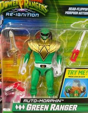Playmates Power Rangers Re-Ignition Auto-Morphin Green Ranger Tommy New Sealed